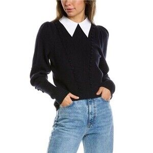 Ted Baker Adelina  Contrast-Collar Sweater women Size 1